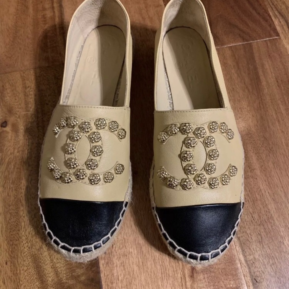 Chanel authentic espadrilles size 38